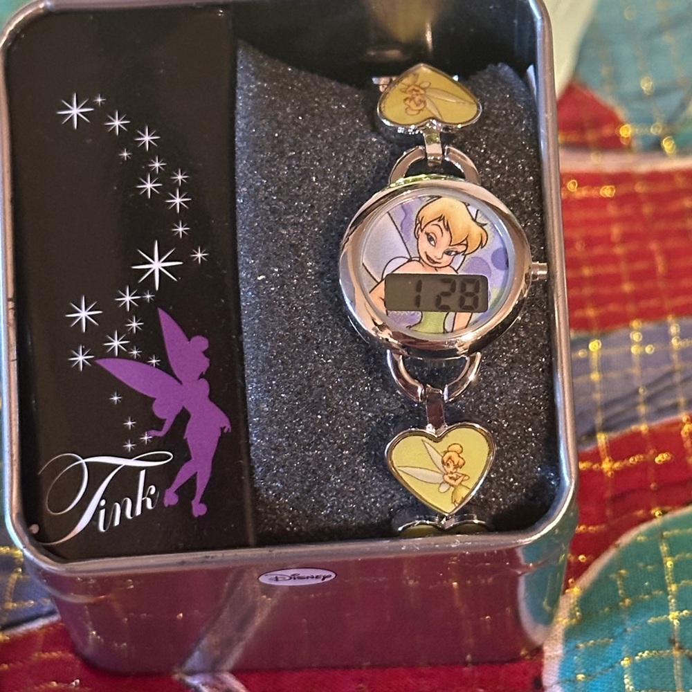 NIB Disney Tinkerbell watch.